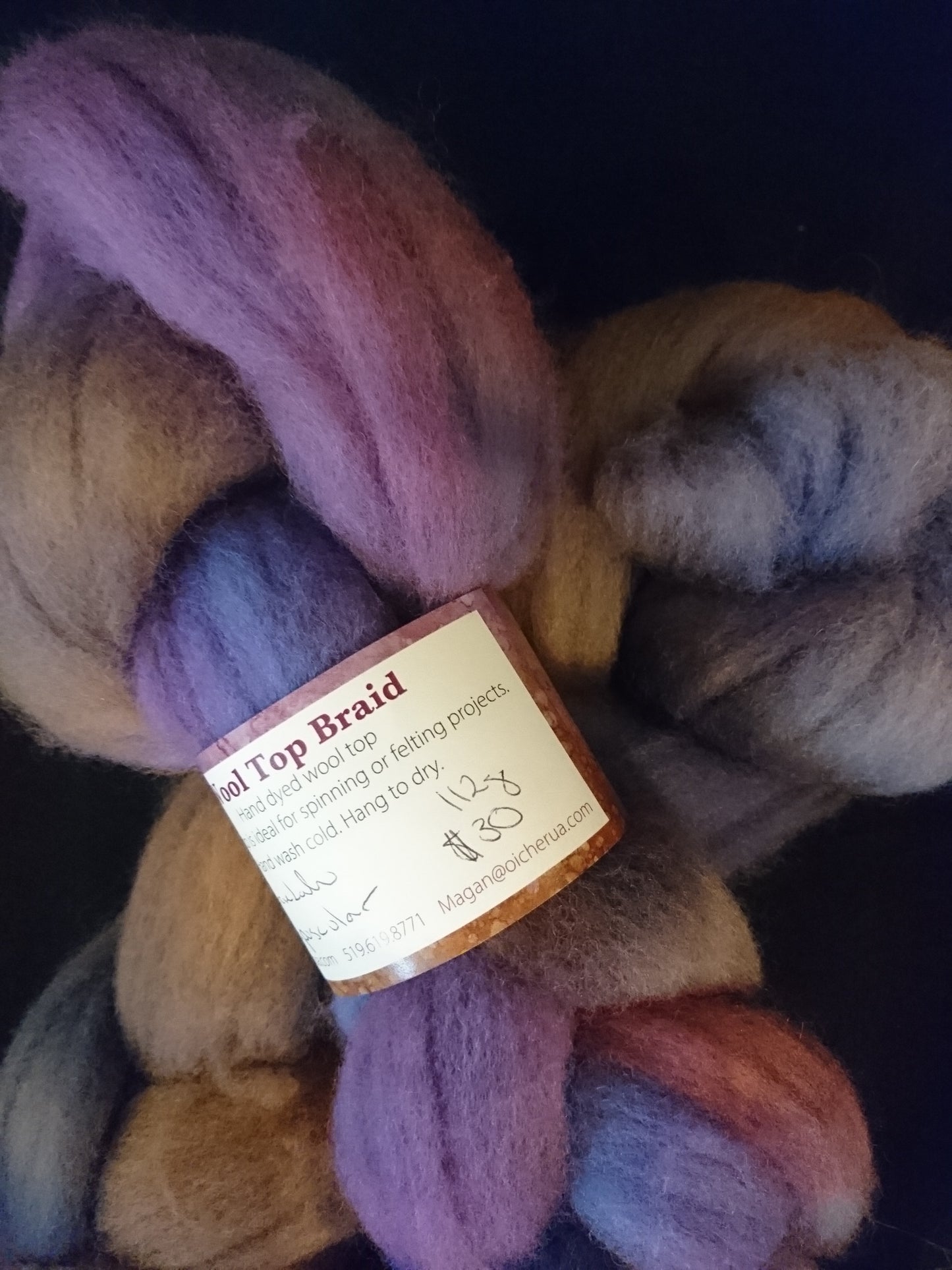 Crepuscular Wool Braid