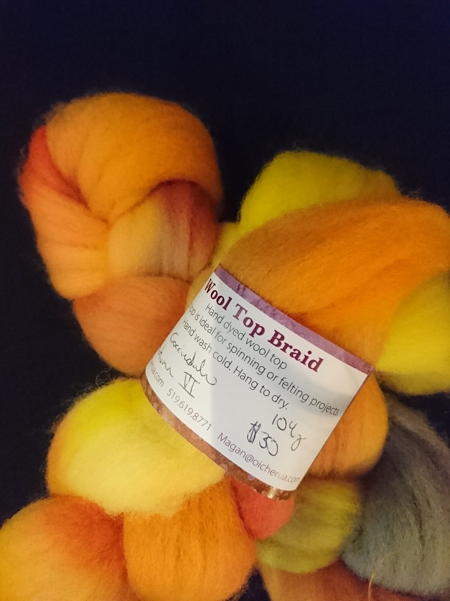 Autumnal Wool Braid