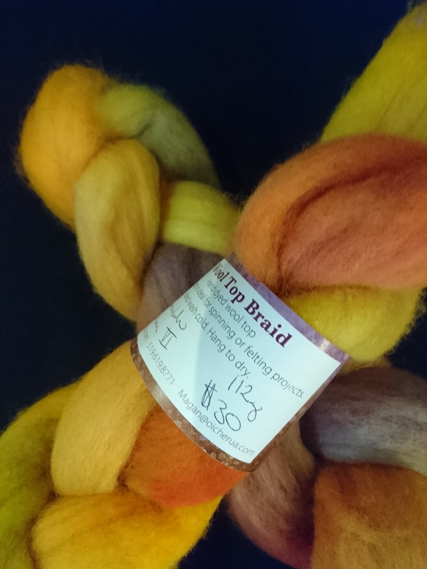 Autumnal Wool Braid
