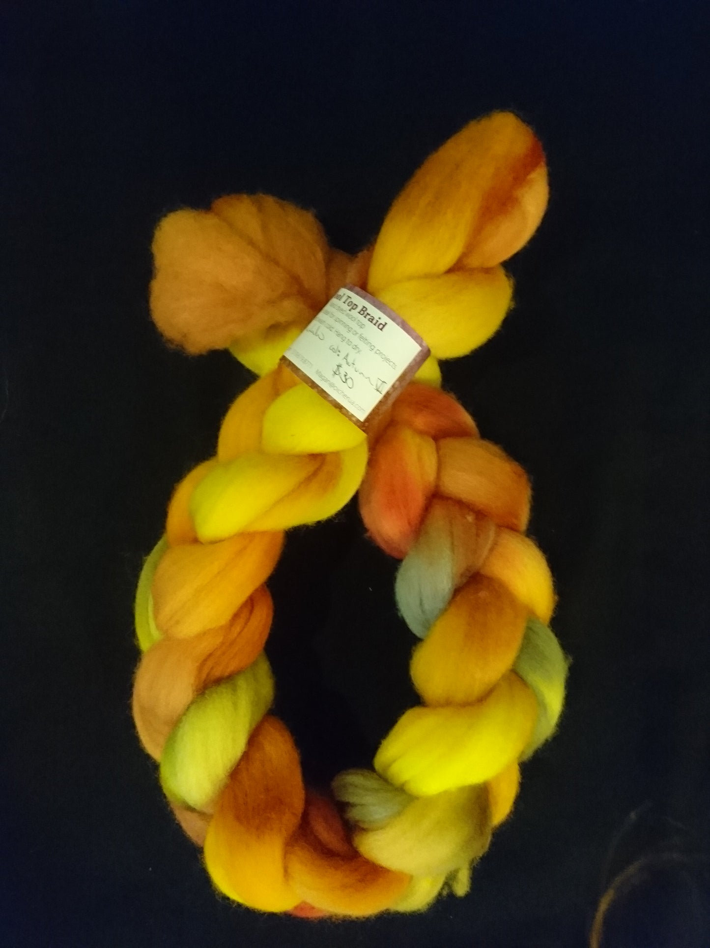 Autumnal Wool Braid